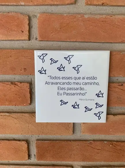 Azulejo Eu Passarinho