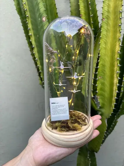 Cúpula com Led - com Plaquinhas Diversas