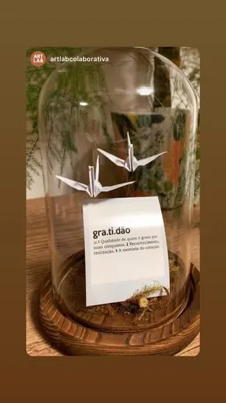 Cúpula da Gratidão com Tsurus