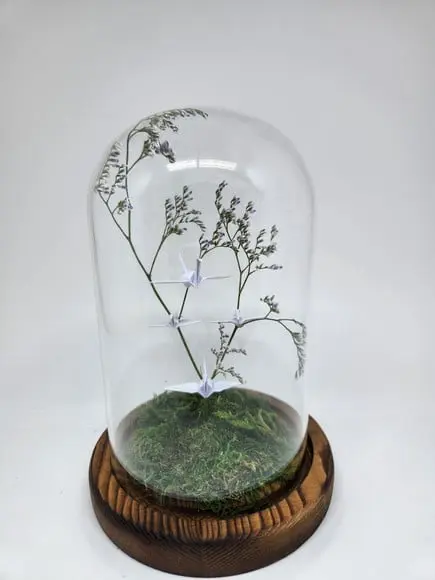 Cúpula Floral com Tsurus