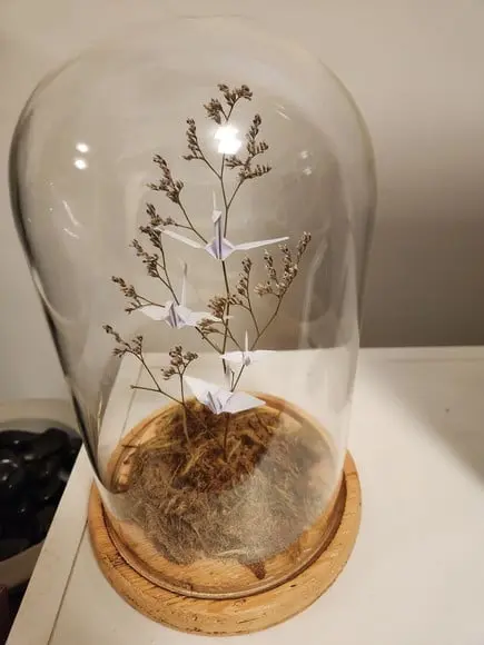 Cúpula Floral com Tsurus