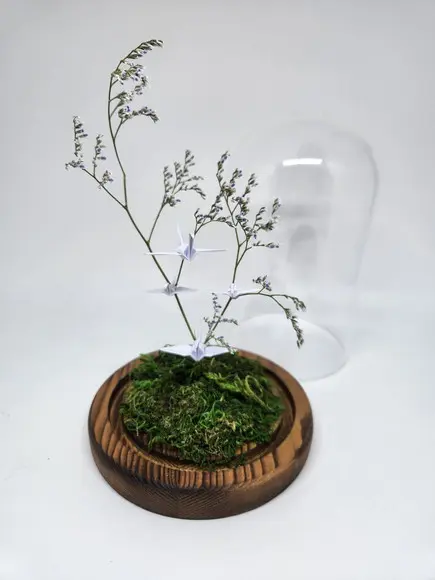 Cúpula Floral com Tsurus