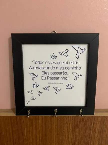 Porta Chaves Eu Passarinho