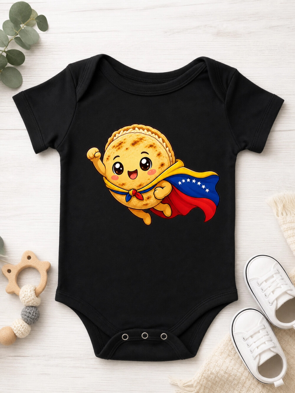 Arquivo Digital Body Bebê: Super Hambúrguer Herói Venezuelano 