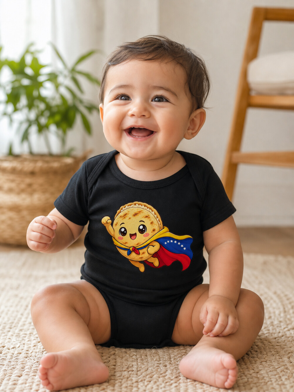 Arquivo Digital Body Bebê: Super Hambúrguer Herói Venezuelano 