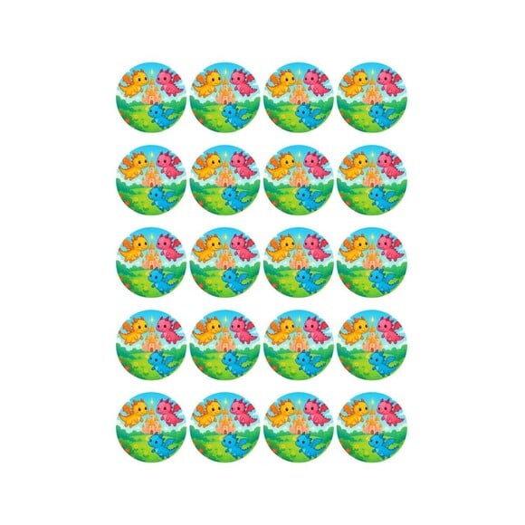 Adesivo Personalizado Latinha 5cm Dragões