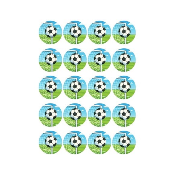 Adesivo Personalizado Latinha 5cm Futebol
