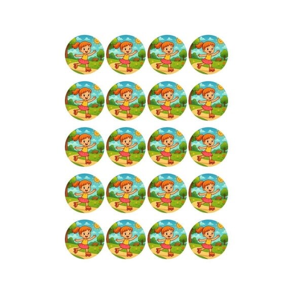 Adesivo Personalizado Latinha 5cm Patins