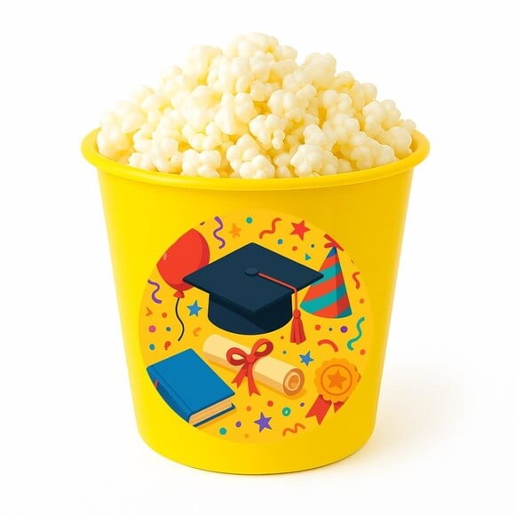 Balde de Pipoca Personalizado Infantil Formatura