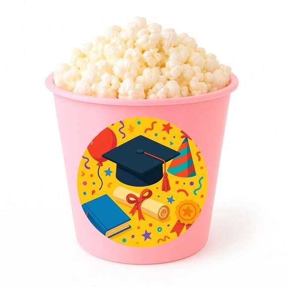 Balde de Pipoca Personalizado Infantil Formatura