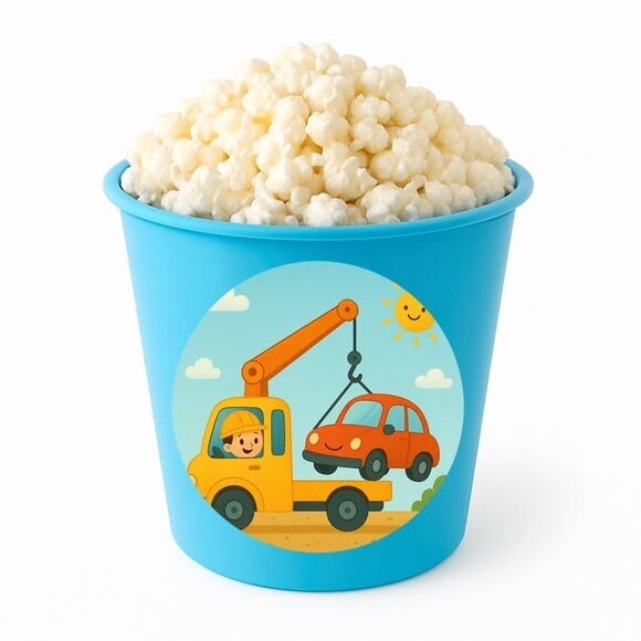 Balde de Pipoca Personalizado Infantil Guincho