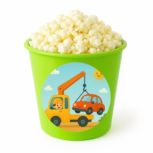 Balde de Pipoca Personalizado Infantil Guincho