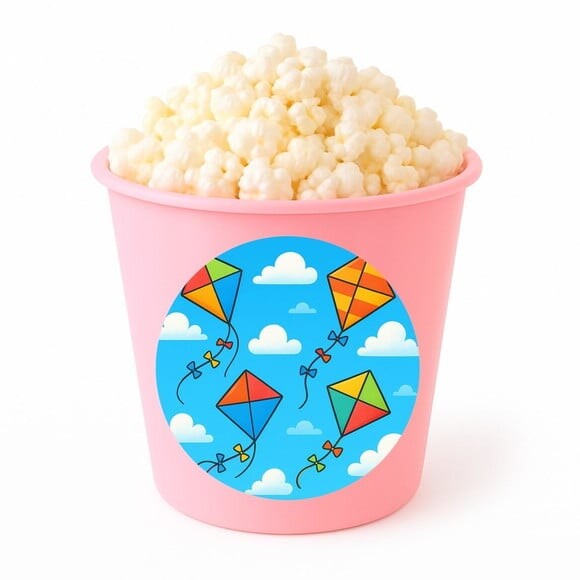 Balde de Pipoca Personalizado Infantil Pipas