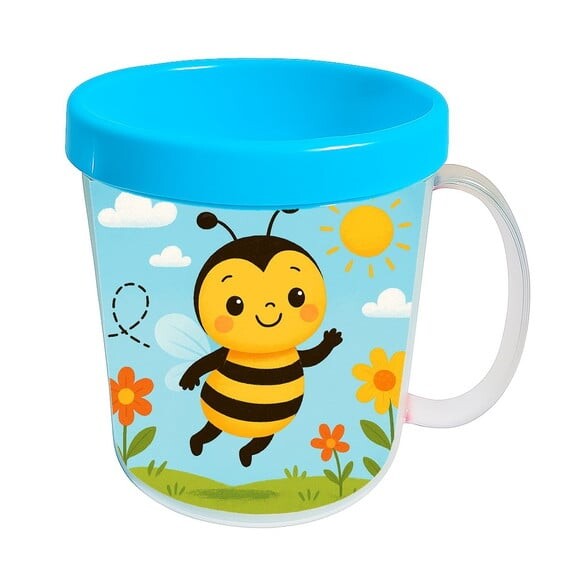 Caneca Acrílica Infantil Personalizada Abelhinha