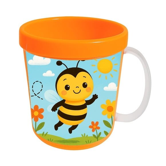 Caneca Acrílica Infantil Personalizada Abelhinha