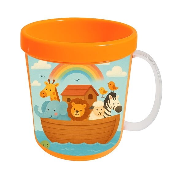 Caneca Acrílica Infantil Personalizada Arca de Noé