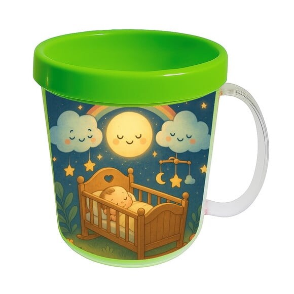 Caneca Acrílica Infantil Personalizada Berço Encantado