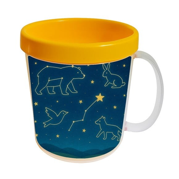 Caneca Acrílica Infantil Personalizada Constelações