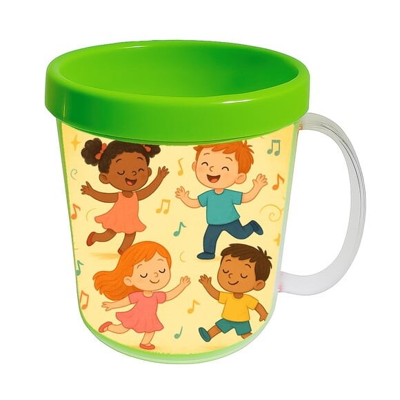 Caneca Acrílica Infantil Personalizada Dança