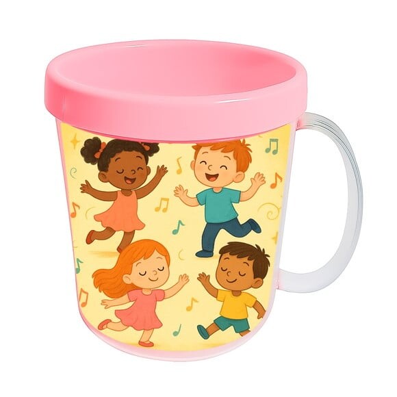 Caneca Acrílica Infantil Personalizada Dança
