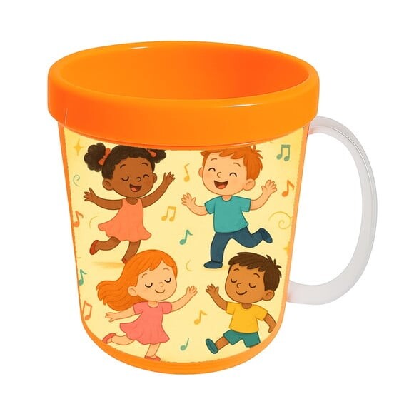 Caneca Acrílica Infantil Personalizada Dança