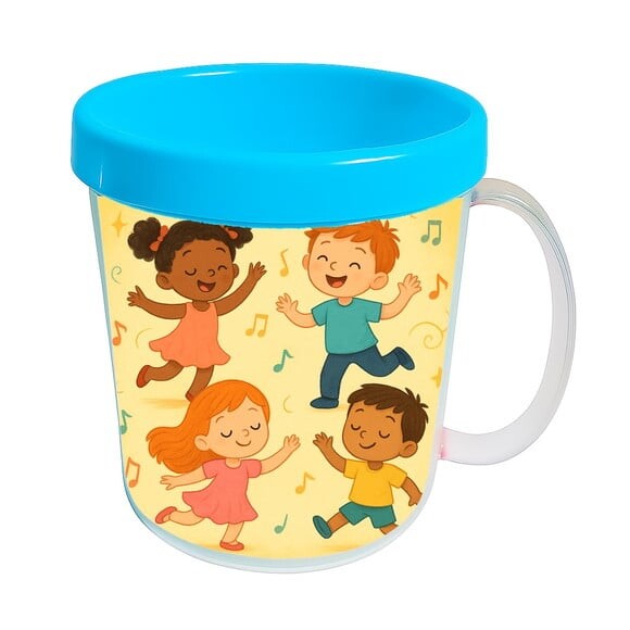 Caneca Acrílica Infantil Personalizada Dança