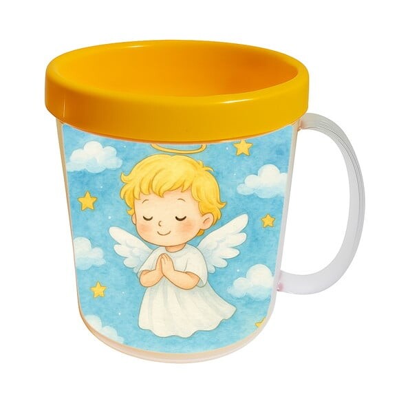 Caneca Acrílica Infantil Personalizada Meu Batizado