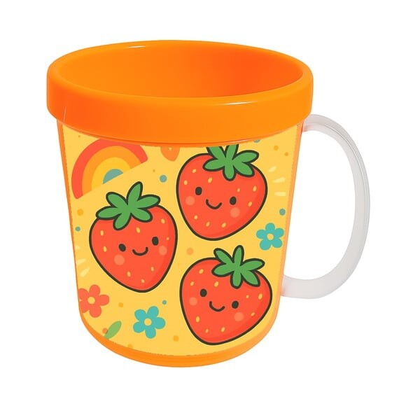 Caneca Acrílica Infantil Personalizada Moaranguinhos Fofos