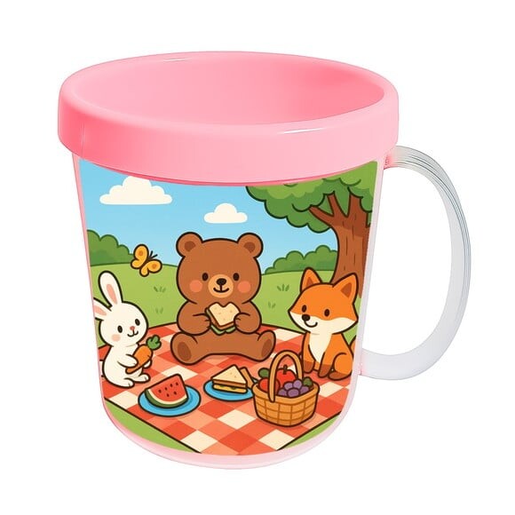 Caneca Acrílica Infantil Personalizada Picnic