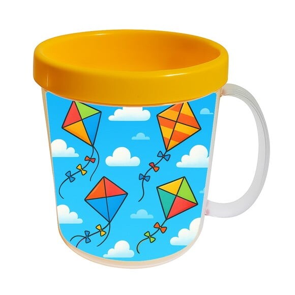 Caneca Acrílica Infantil Personalizada Pipas