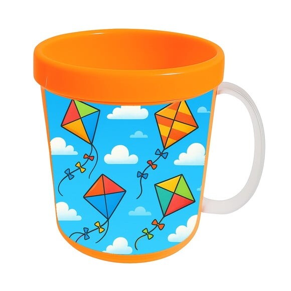 Caneca Acrílica Infantil Personalizada Pipas