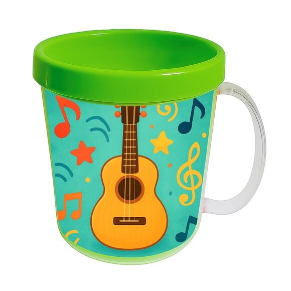 Caneca Acrílica Infantil Personalizada Violão