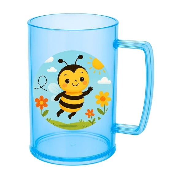 Caneca de Chopp Infantil Personalizada Abelhinha