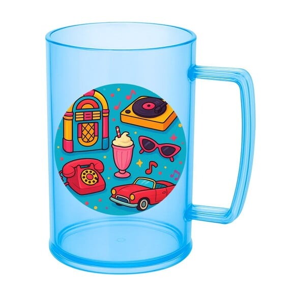 Caneca de Chopp Infantil Personalizada Anos 50