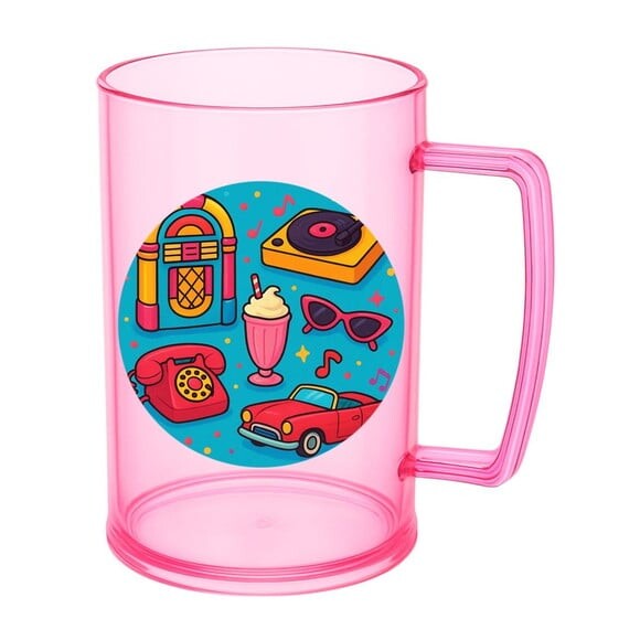Caneca de Chopp Infantil Personalizada Anos 50