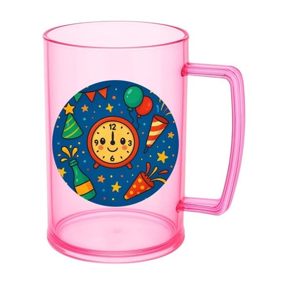 Caneca de Chopp Infantil Personalizada Ano Novo