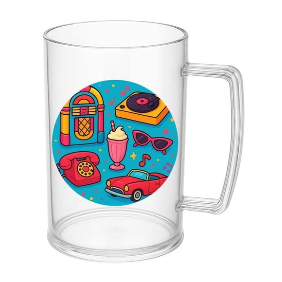 Caneca de Chopp Infantil Personalizada Anos 50
