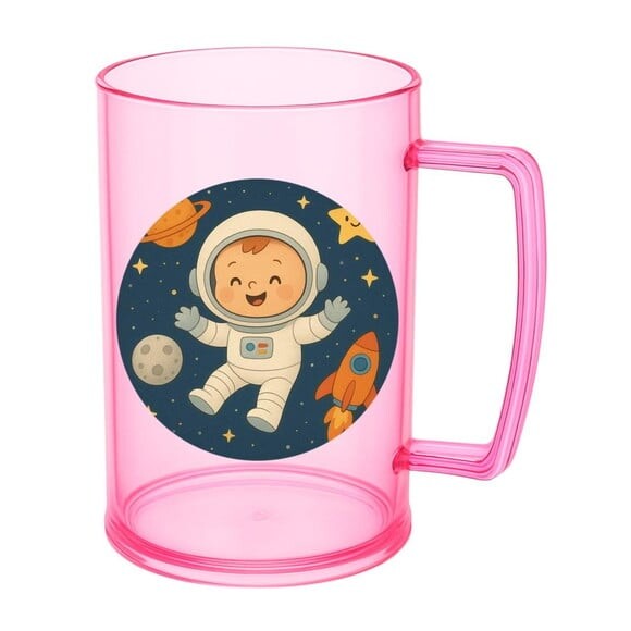 Caneca de Chopp Infantil Personalizada Astronauta Baby