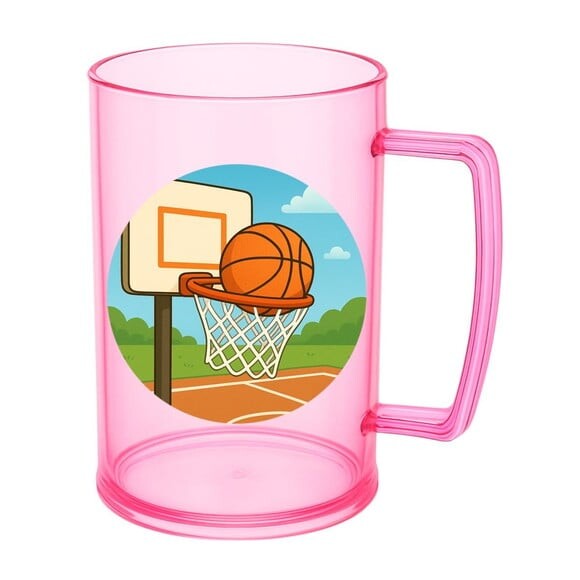 Caneca de Chopp Infantil Personalizada Basquete