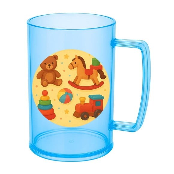 Caneca de Chopp Infantil Personalizada Brinquedos Clássicos