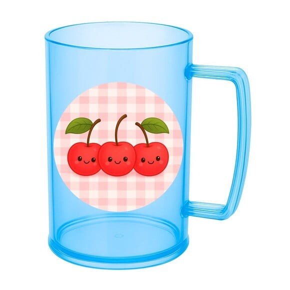 Caneca de Chopp Infantil Personalizada Cerejinha