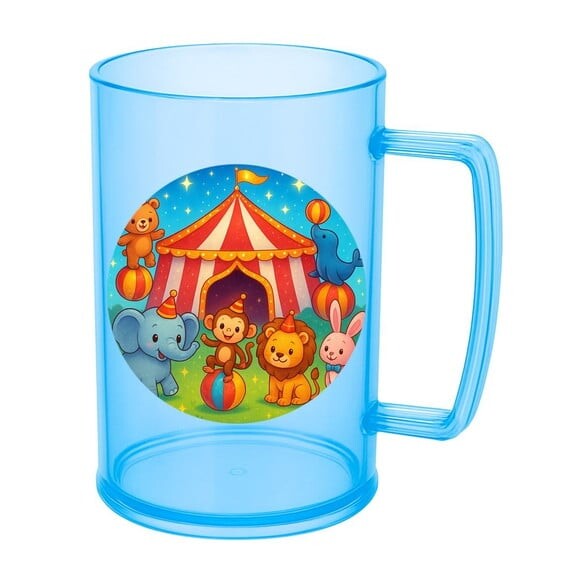 Caneca de Chopp Infantil Personalizada Circo Encantado