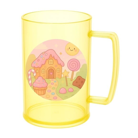 Caneca de Chopp Infantil Personalizada Confeitaria Kids