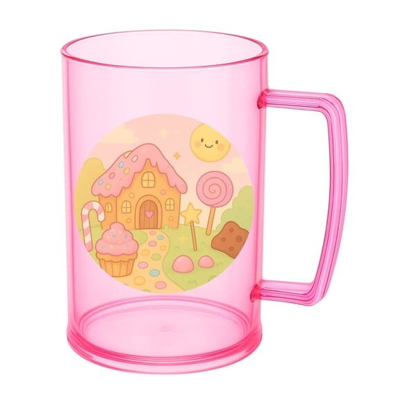 Caneca de Chopp Infantil Personalizada Confeitaria Kids