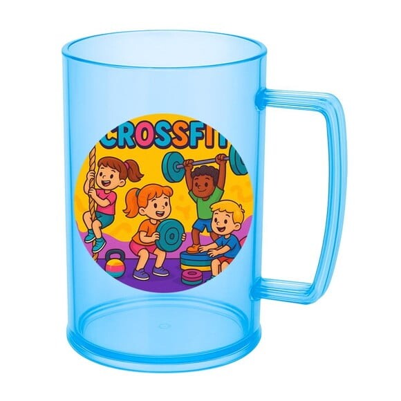 Caneca de Chopp Infantil Personalizada Crossfit
