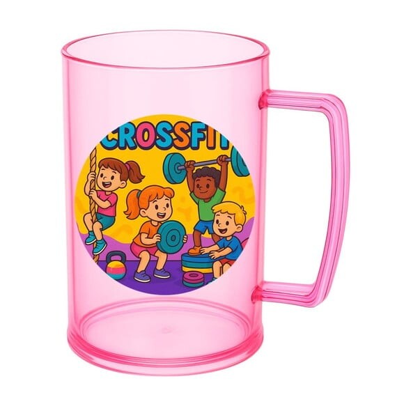 Caneca de Chopp Infantil Personalizada Crossfit