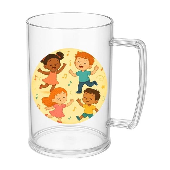 Caneca de Chopp Infantil Personalizada Dança