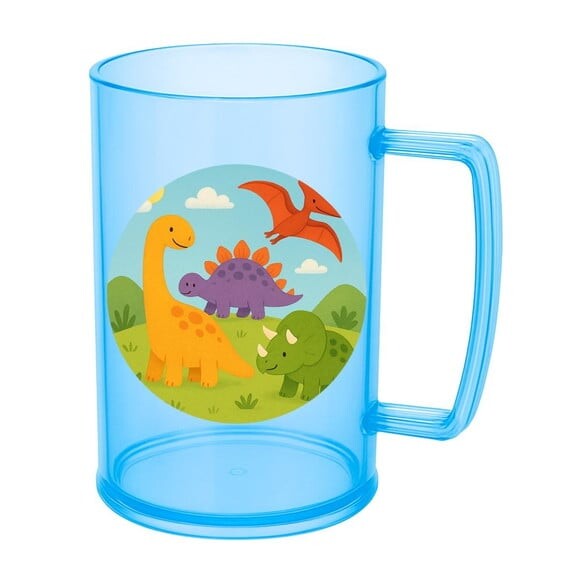Caneca de Chopp Infantil Personalizada Dinossauros