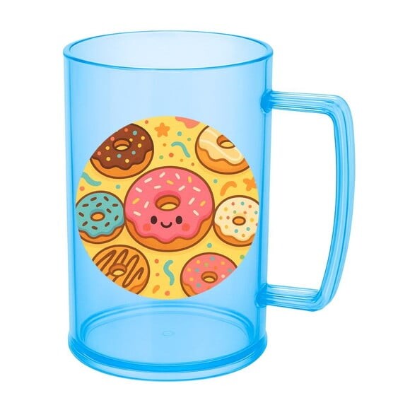 Caneca de Chopp Infantil Personalizada Donuts