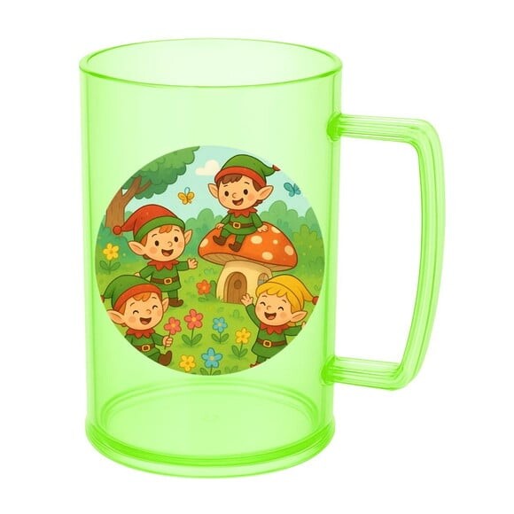 Caneca de Chopp Infantil Personalizada Duendes